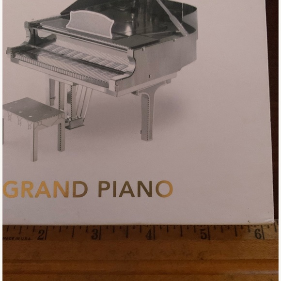 DIY Grand Piano Steel Sheets 3D Model - Picture 11 of 12